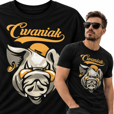 KOSZULKA  ANIMOWANA CWANIAK